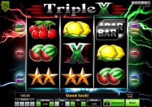 Triple X Videoslot kostenlos spielen