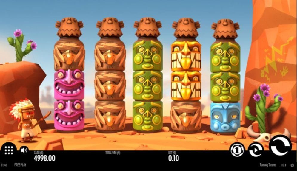 Turning Totems online Video Slot