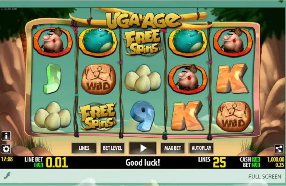 Uga Age online Slotmaschine