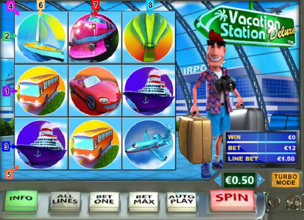 Vacation Station Deluxe Spielautomat