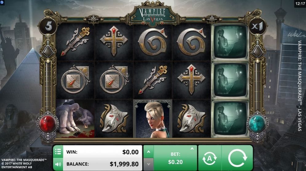 Vampire: The Masquerade - Las Vegas Vampire: The Masquerade – Las Vegas Geldspielautomat
