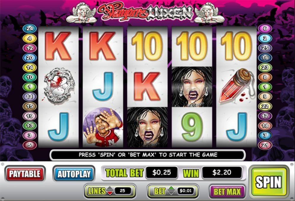 Vampire Vixen Video Slot