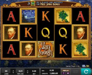 Van Gogh Spielautomat kostenlos