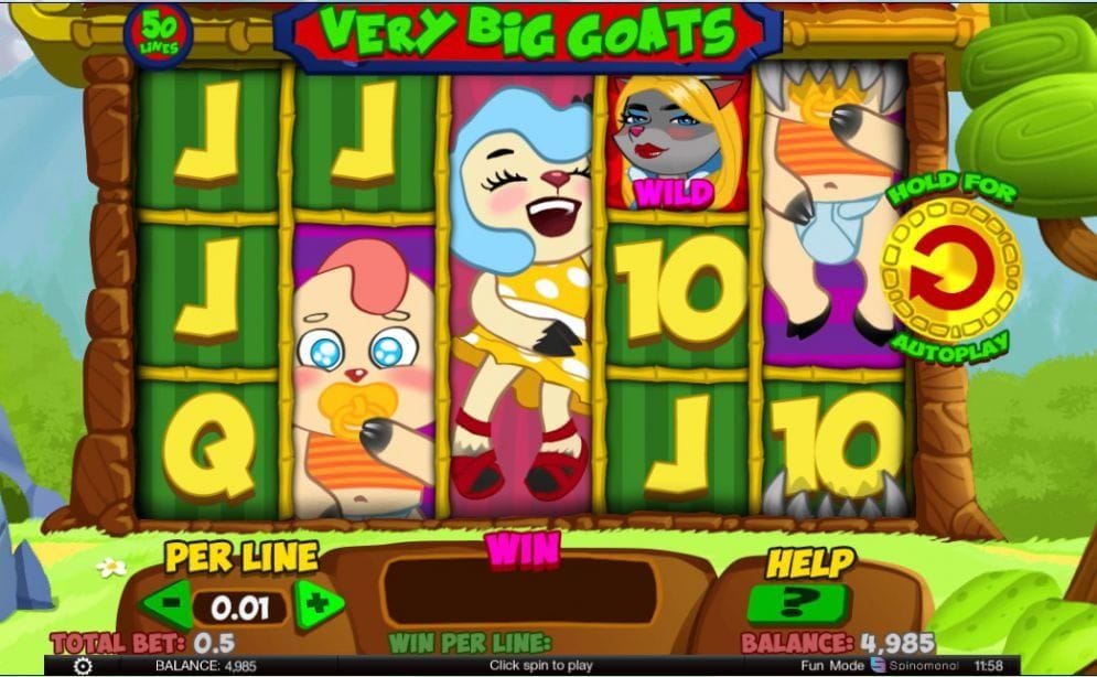Very Big Goats Very Big Goats Videoslot