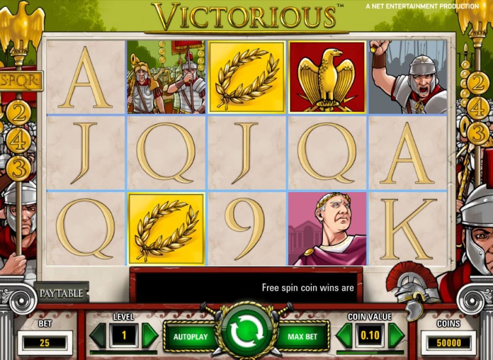 Victorious online Videoslot