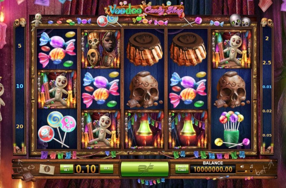Voodoo Candy Shop Geldspielautomat
