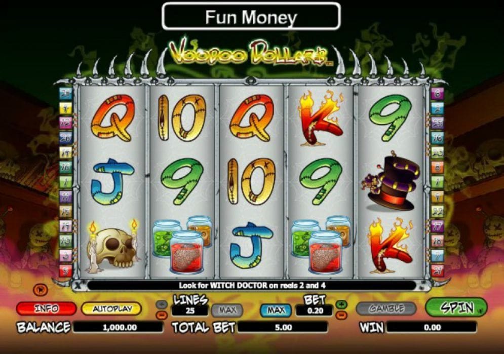 Voodoo Dollars Voodoo Dollars online Casinospiel