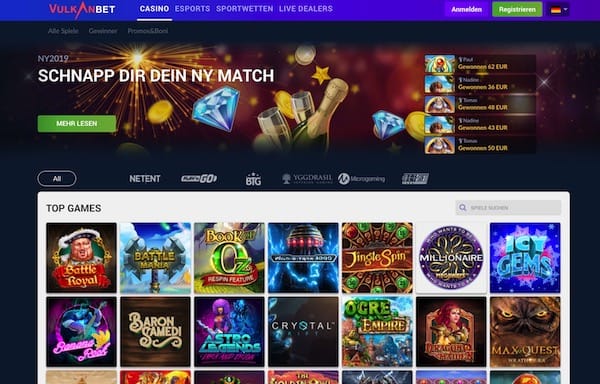 VulkanBet Casino Spieler Erfahrungen