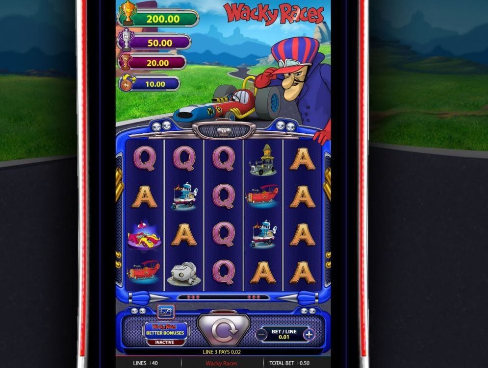 Wacky Races Wacky Races online Spielautomat