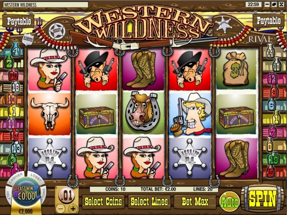 Western Wildness Western Wildness online Automatenspiel