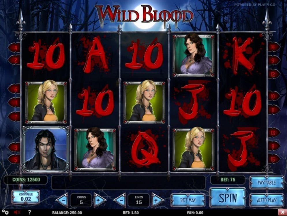 Wild Blood Spielautomat
