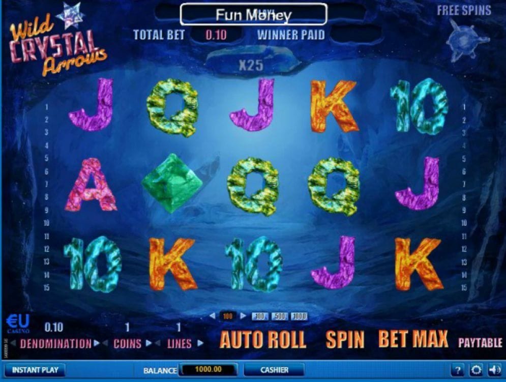 Wild Crystal Arrows Automatenspiel