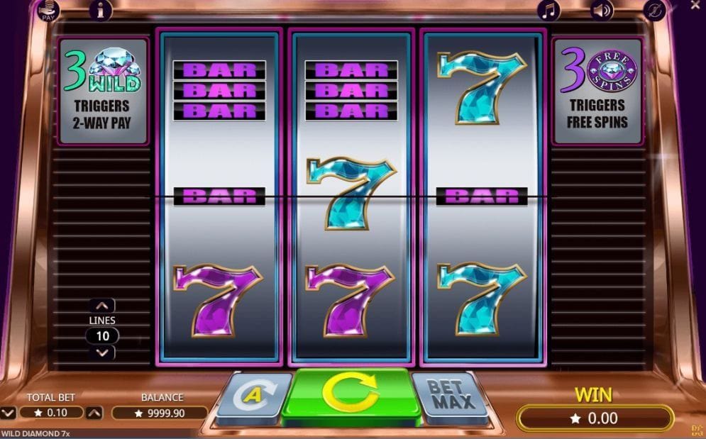 Wild Diamond 7x Wild Diamond 7x online Casino Spiel
