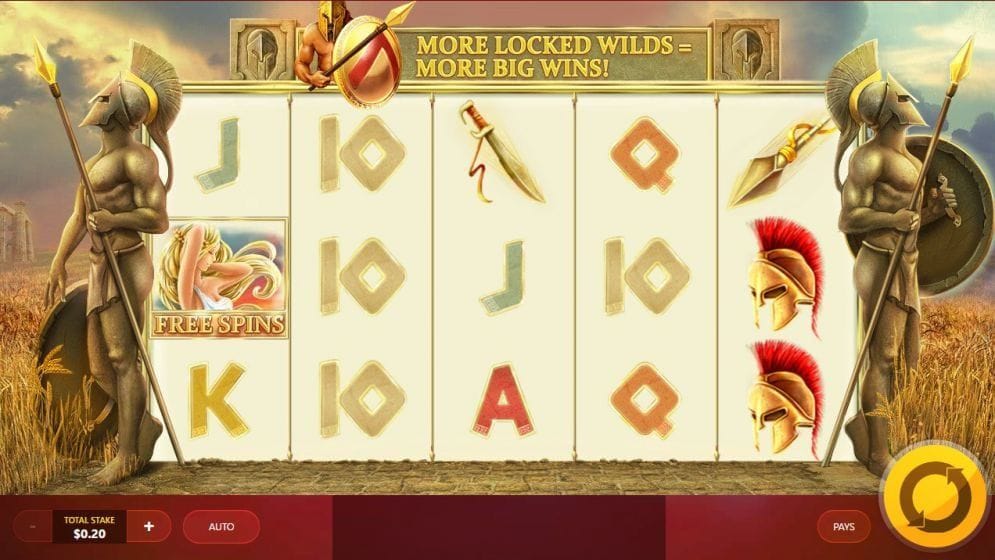 Wild Spartans Geldspielautomat
