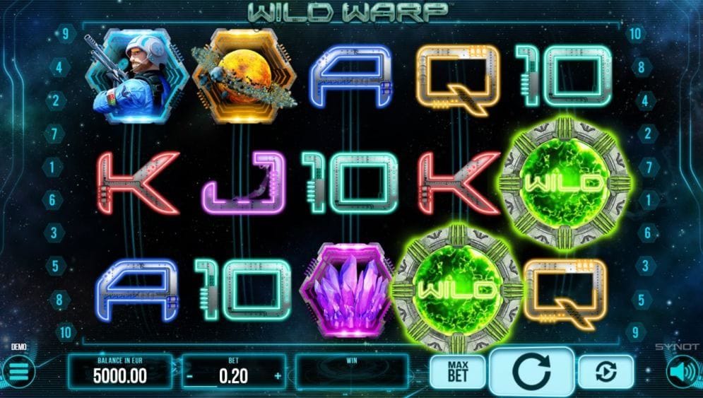 Wild Warp Videoslot