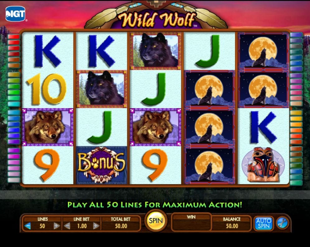 Wild Wolf Automatenspiel
