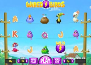 Wired Birds Slotmaschine kostenlos spielen
