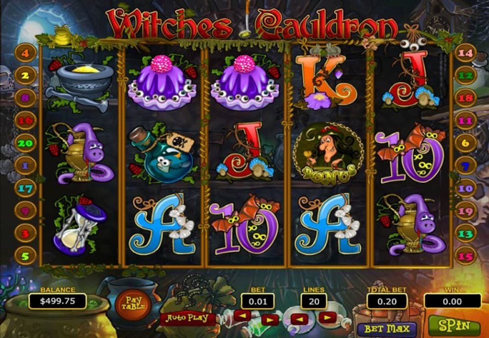 Witches Cauldron Witches Cauldron online Geldspielautomat