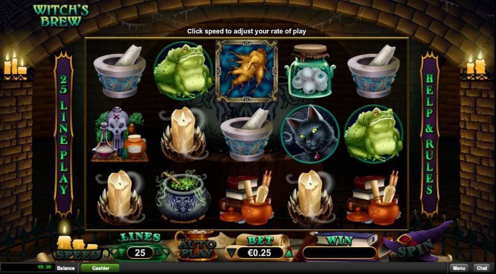 Witch's Brew online Videoslot