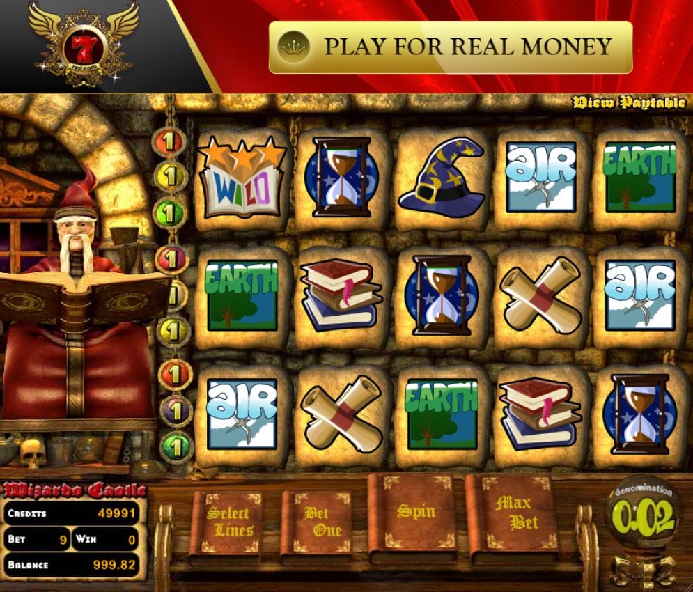 Wizard's Castle online Video Slot