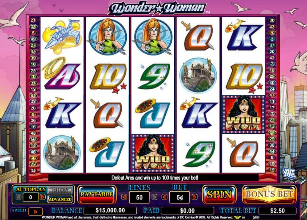 Wonder Woman Wonder Woman Videoslot
