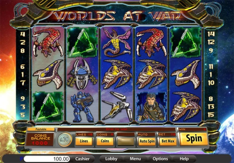 Worlds at War Videoslot