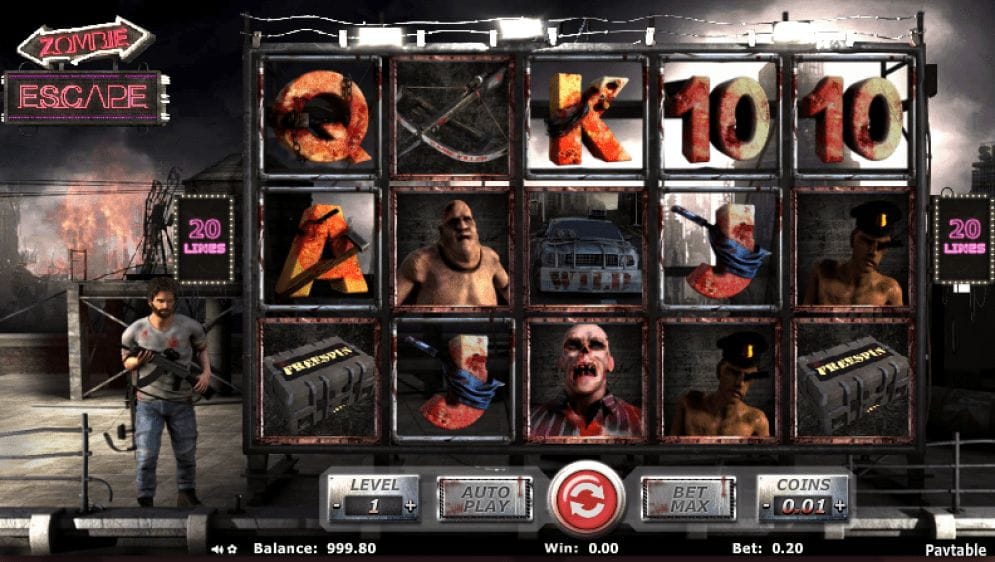 Zombie Escape Geldspielautomat